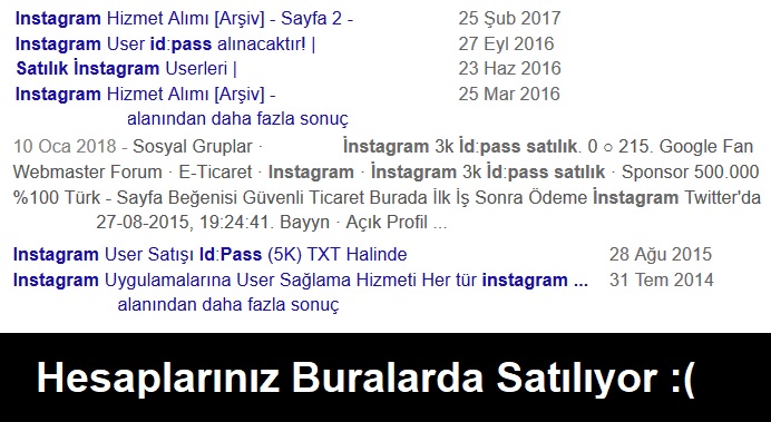 instagram takipçi kasma hilesi